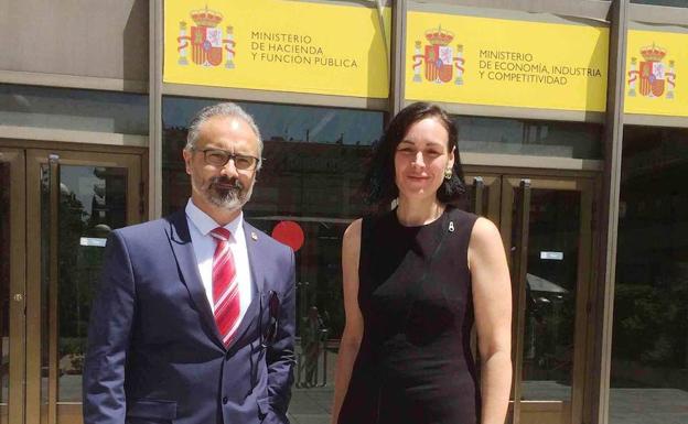 José Moreno y Nuria Prior, en Madrid.