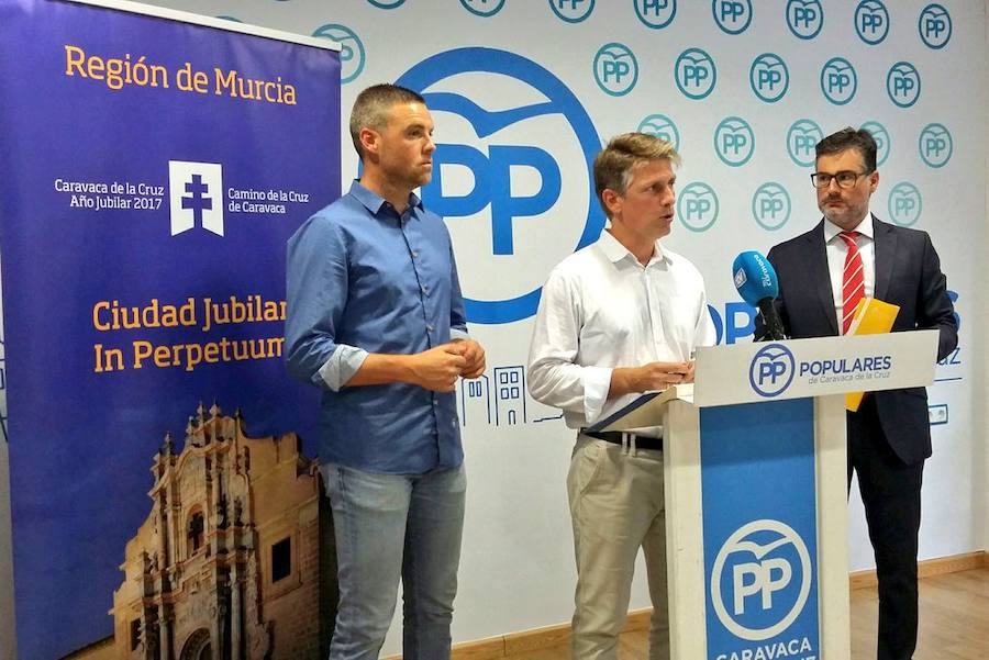 José Francisco García, Víctor Martínez-Carrasco y Sergio López.