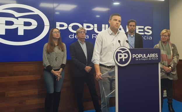 José Francisco García durante la rueda de prensa. /PP
