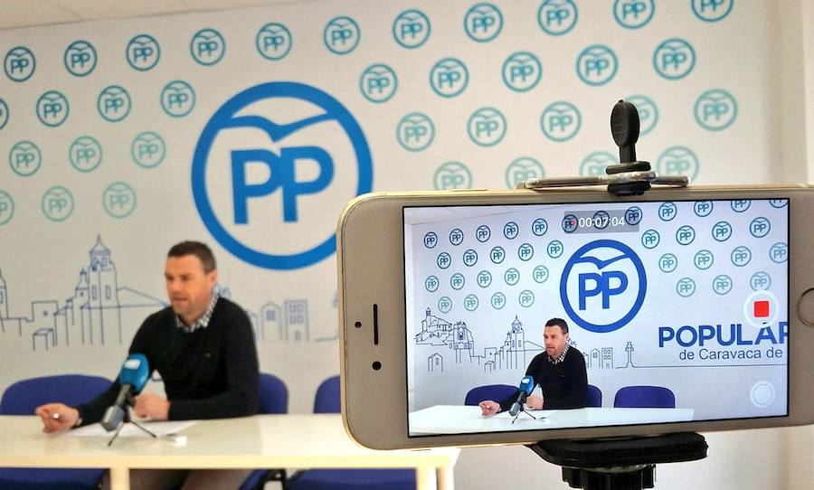 José Francisco García, durante la rueda de prensa. /PP