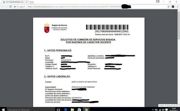 Denuncian que la Comunidad ha dejado desprotegidos datos personales de docentes