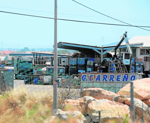 Vista de las instalaciones de la empresa Garca Carreo en Molinos Marfagones.