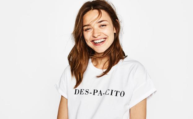 La camiseta de 'Des-pa-cito', la última prenda viral.