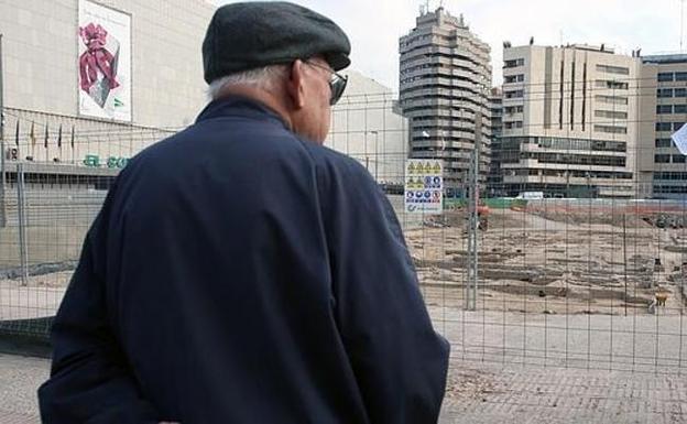 Un jubilado, en Murcia.
