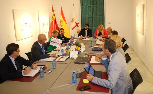 Reunión del Consejo de Gobierno este miércoles en Mazarrón.