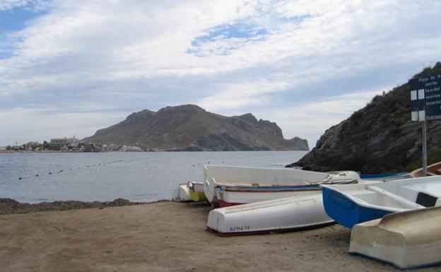 Cabo de Cope desde el rincón de la Cala del Pino./