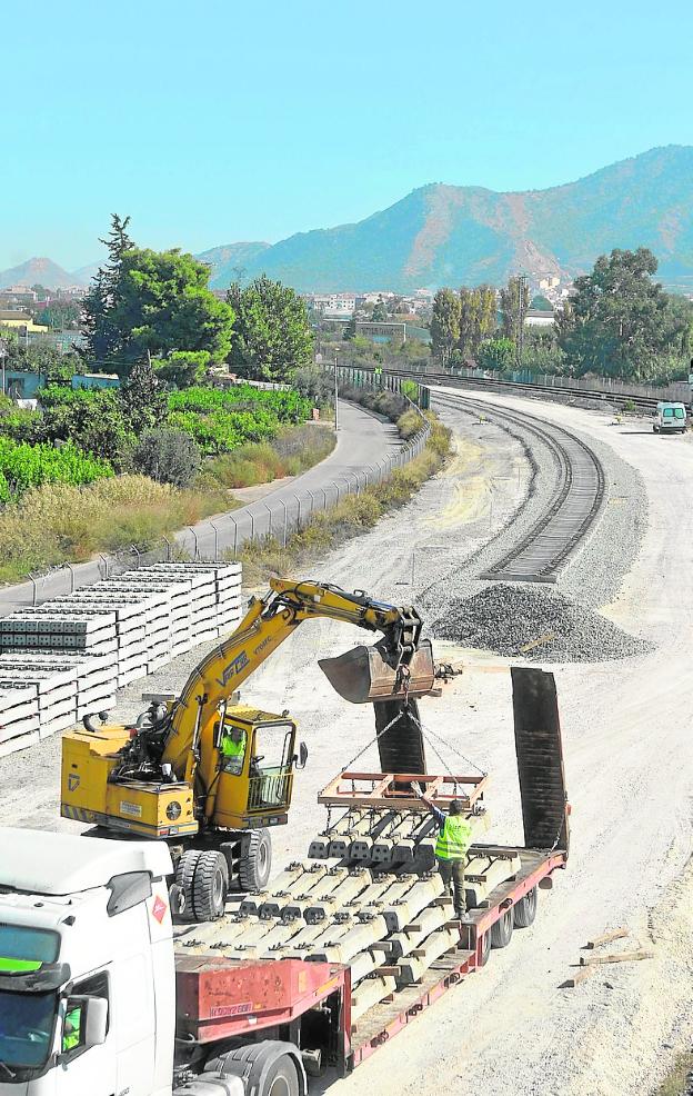 Trabajos de Aldesa en las proximidades de Camino Tiñosa./N. García / AGM