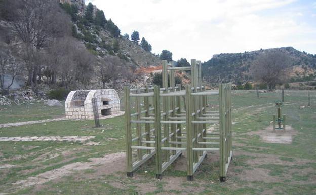 Área recreativa de Los Almeces.