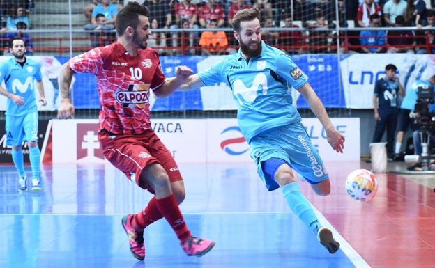 Uno de los lances del partido/@InterMovistar