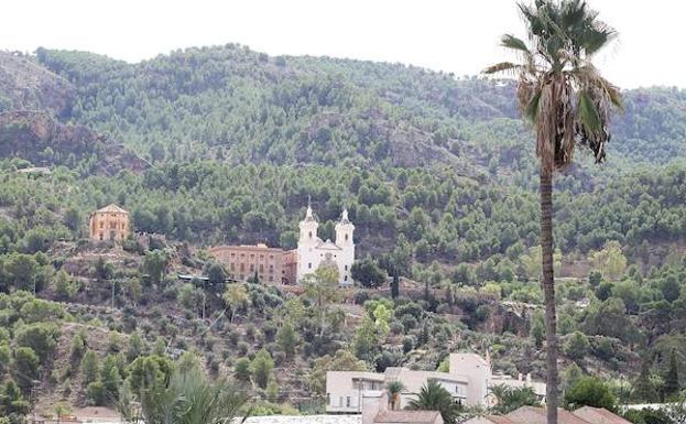Vista panorámica del Santuario de la Fuensanta.