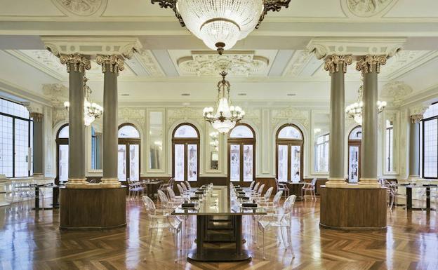 Restaurante del Real Casino de Murcia.