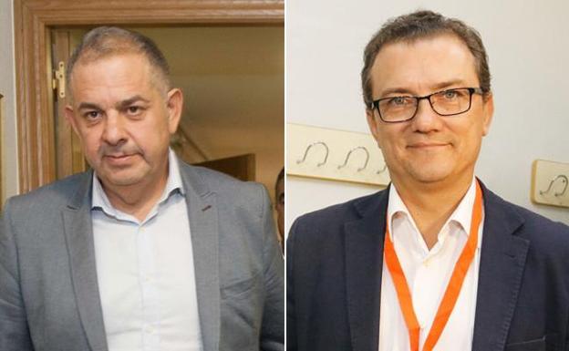 Lucas Jiménez y Miguel Garaulet./LV