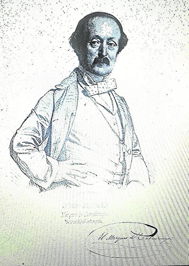 Cuadro que recrea la 'Vicalvarada', la revolución de 1854 liderada por el general O'Donnell contra el gobierno moderado y que impuso, en tiempos de la reina Isabel II, el Bienio Progresista./