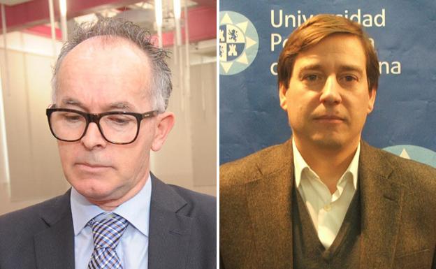 Emilio Trigueros y Antonio Duréndez. /P. Alonso / LV