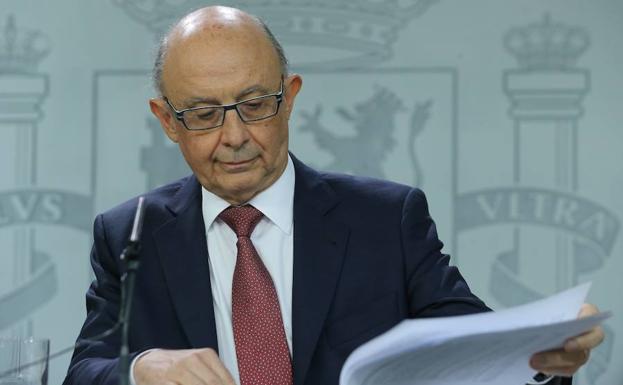 Cristóbal Montoro. /Jaime García
