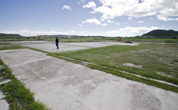 Emplazamiento del antiguo sondeo Río Segura 1, en Calasparra, que será empleado para la perforación Río Segura 3./CARALLUMA