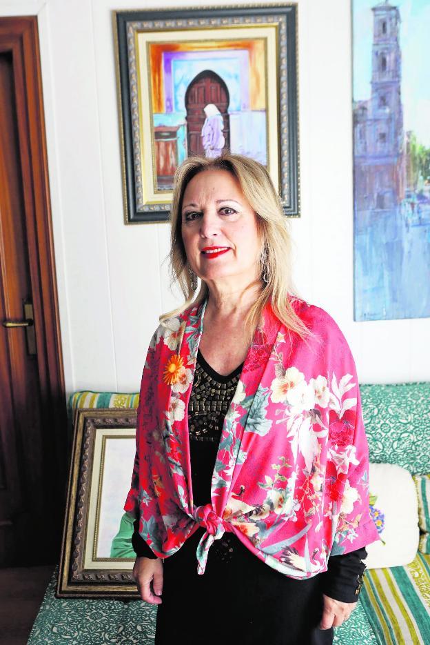 La pintora Guillermina Sánchez Oró./Edu Botella