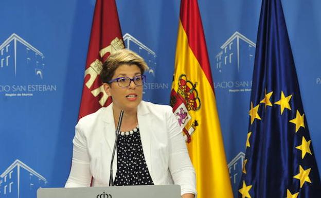 La consejera de Transparencia Noelia Arroyo, en una foto de archivo/Edu Botella / AGM