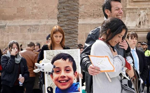 Funeral de Gabriel Cruz./Efe