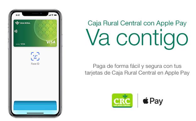 Caja Rural Central lanza Apple Pay