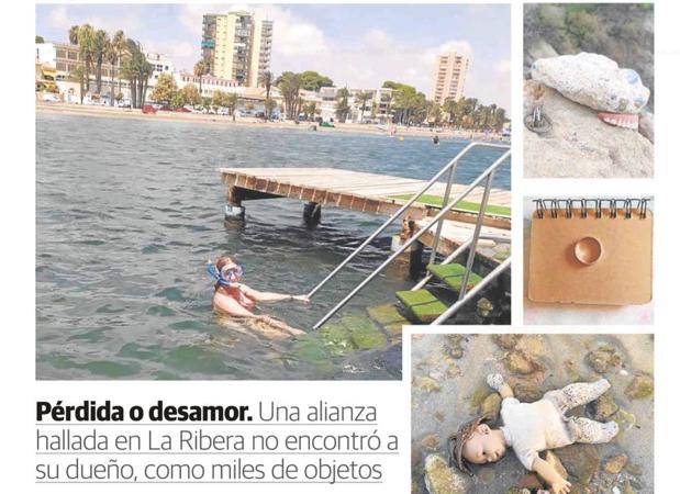 La página de LA VERDAD en la que salió la historia del hallazgo de la alianza, el 12 de agosto.