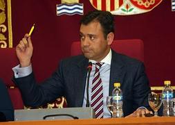 El alcalde de Yecla, Marcos Ortuño. :: A. Alonso/