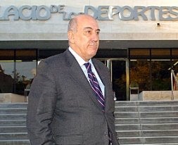 El máximo accionista en su última visita. / G. CARRIÓN / AGM/