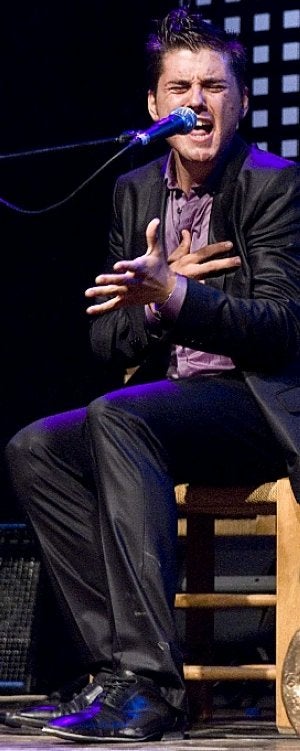 Álvaro Díaz, durante su actuación. / ALBALADEJO/AGM/