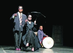 Lucas Achirico, Alice Guimaraes y Gonzalo Callejas. Foto: G. N./