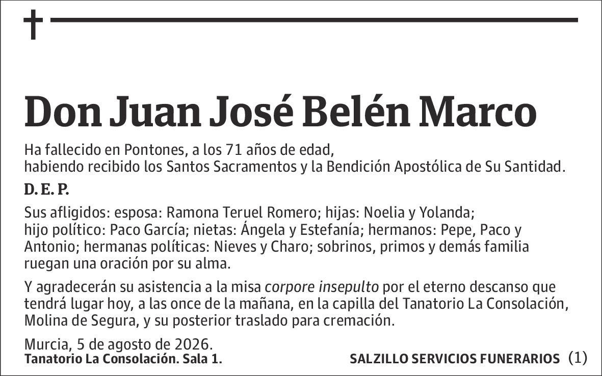Juan José Belén Marco