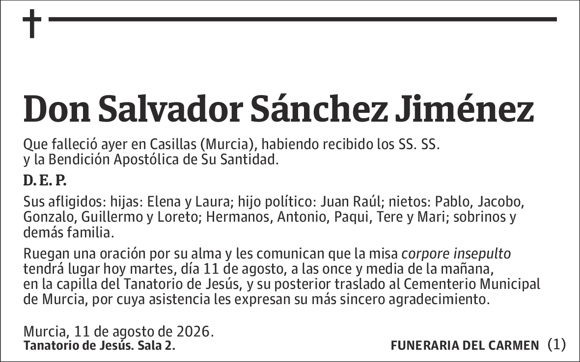 Salvador Sánchez Jiménez
