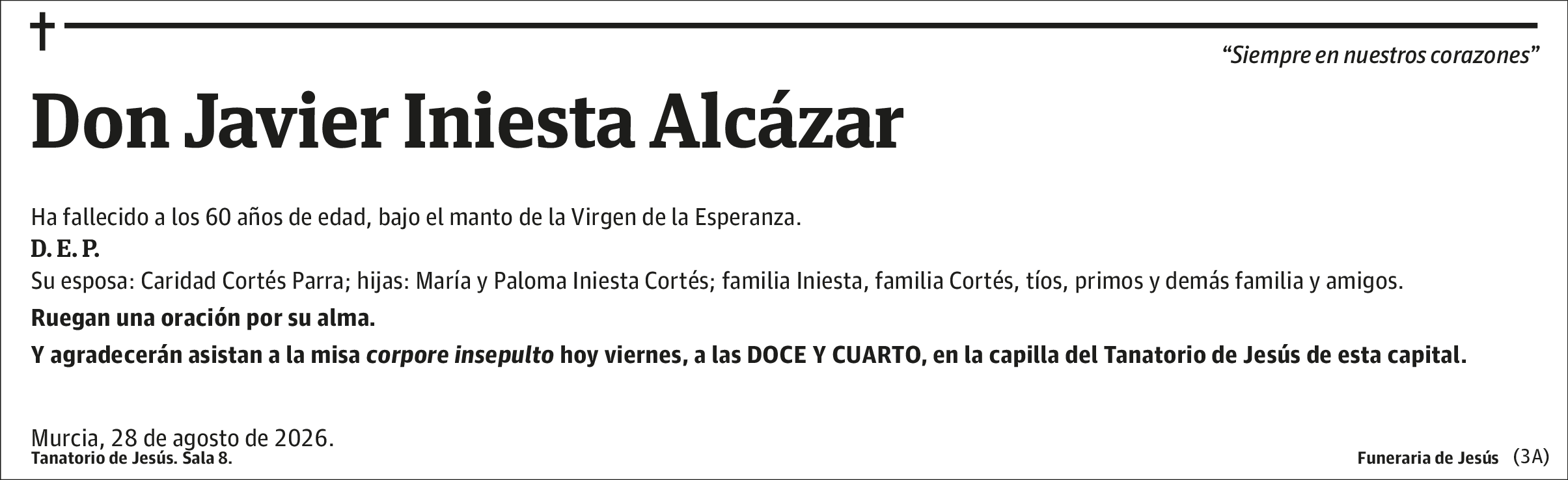 Javier Iniesta Alcazar