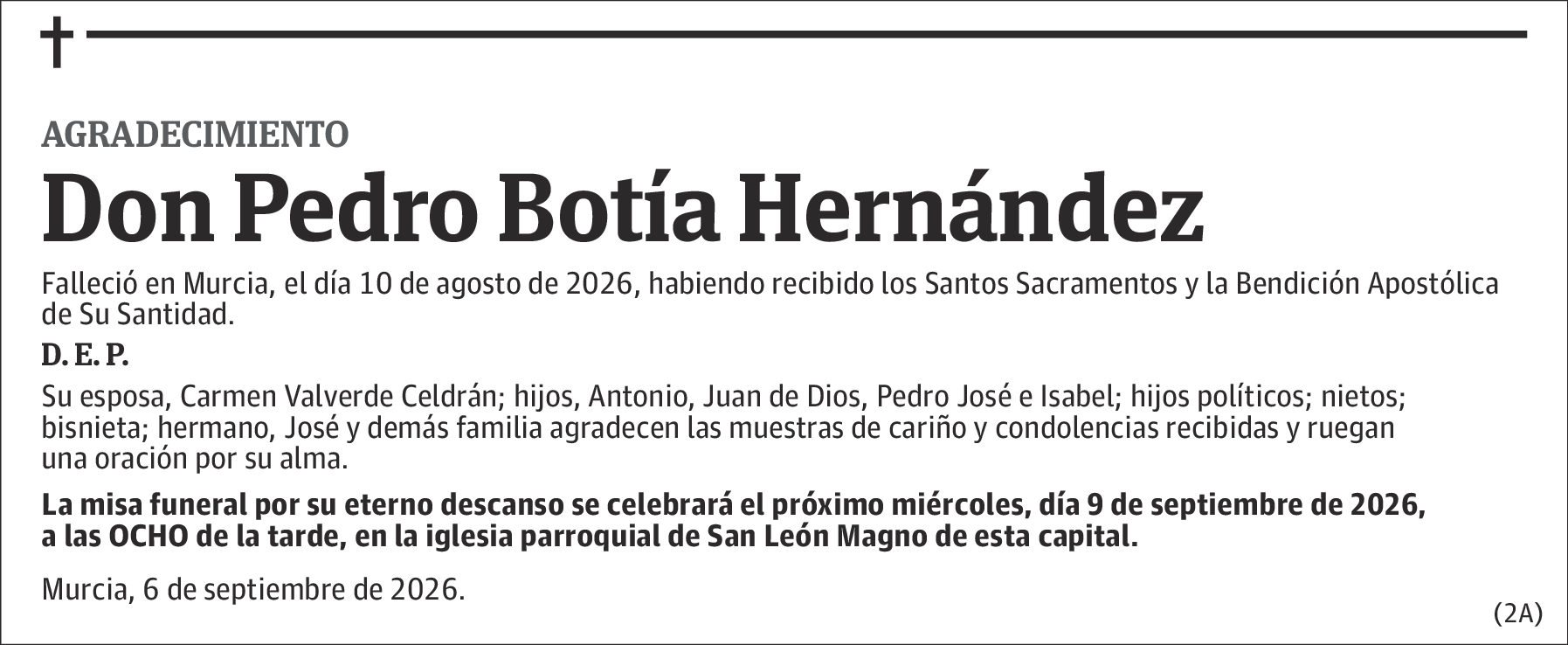 Pedro Botía Hernández