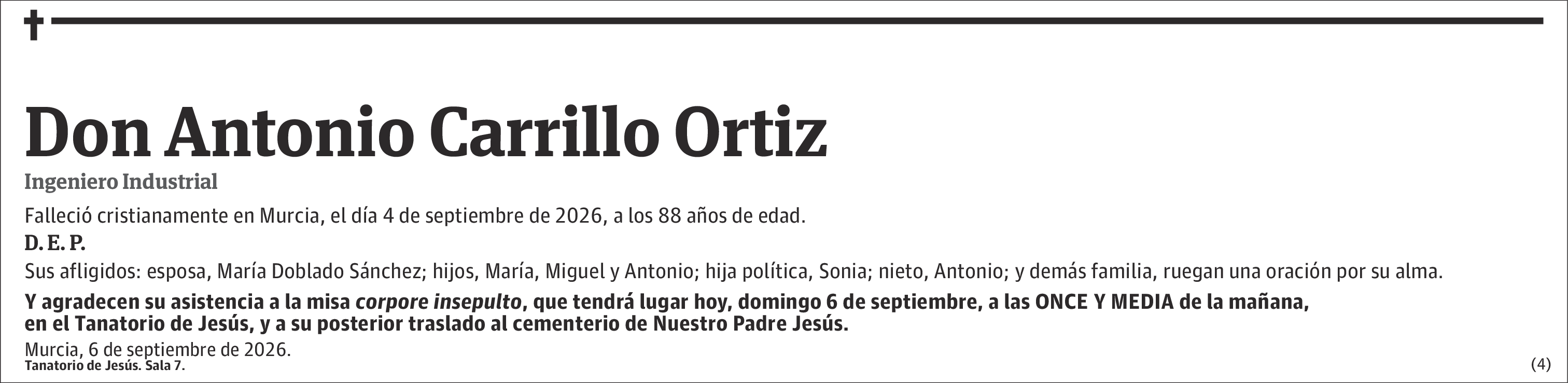 Antonio Carrillo Ortiz