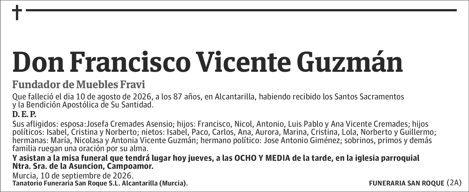 Francisco Vicente Guzmán