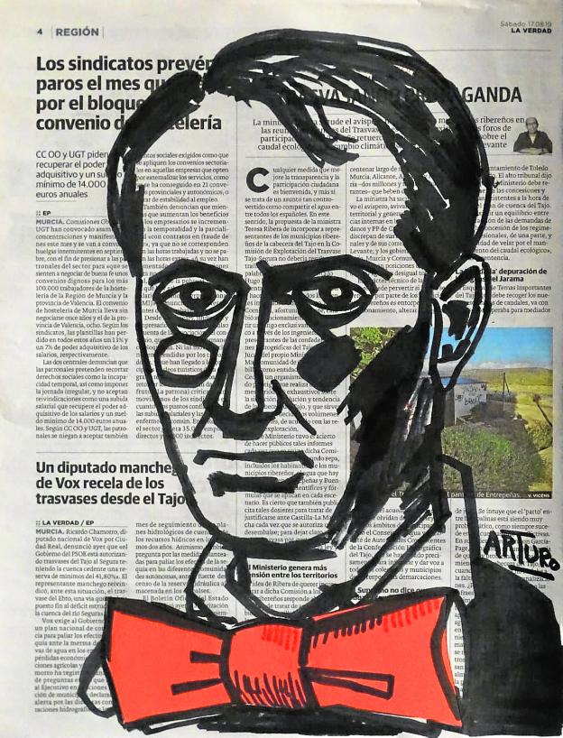 Baudelaire, la estrofa perdida y encontrada 1 Ilustración: Arturo Pérez/