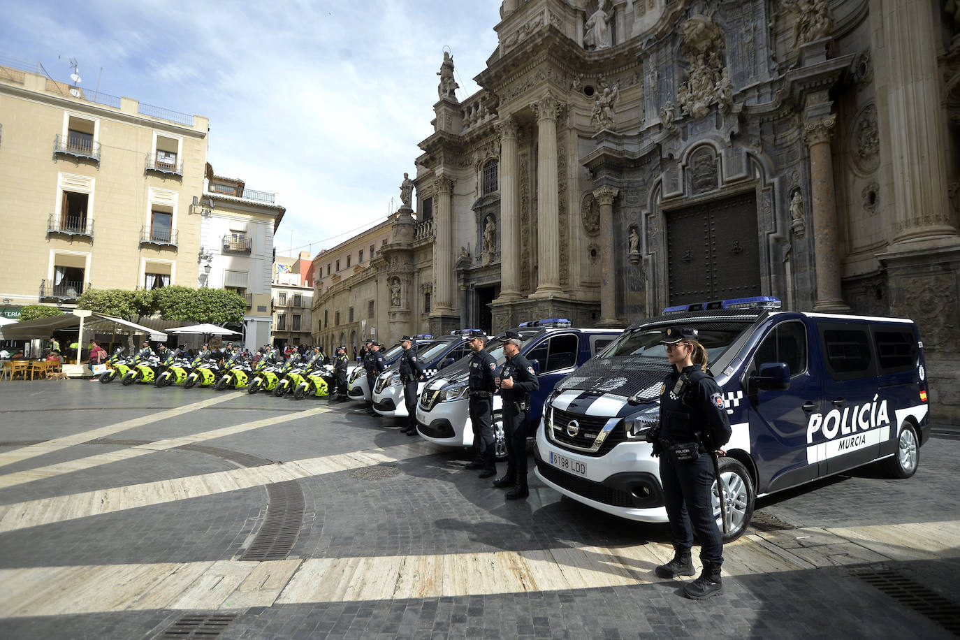 Fotos La Policía Local de Murcia suma trece nuevos vehículos La Verdad