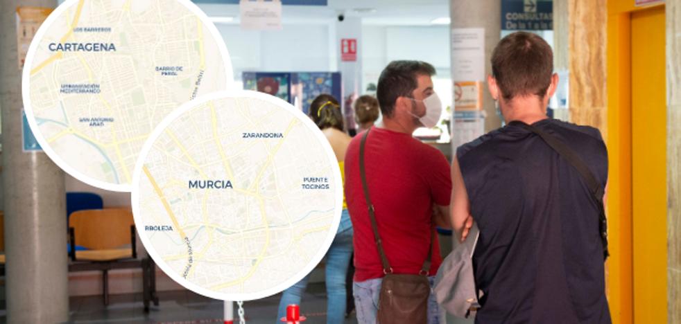 Estos son los barrios de Murcia, Cartagena y Lorca con más casos de  coronavirus | La Verdad