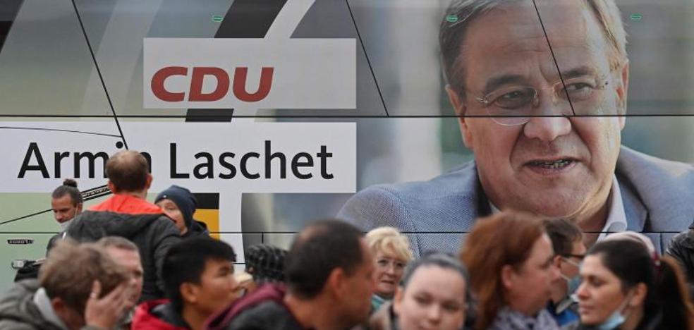 Laschet intenta mejorar su imagen con la ayuda de Angela Merkel - Vimarsana News