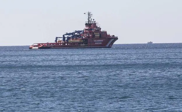 A Maritime Rescue boat in the waters of Cartagena, in a file photo.