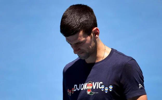 Tennis player Novak Djokovic.