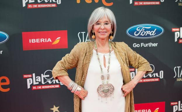 Rita Moreno at the 2nd edition of the Platino Awards for Ibero-American Cinema.