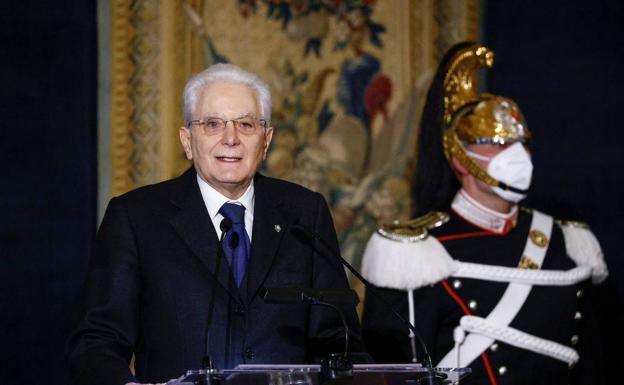 Sergio Mattarella, during his speech at the investiture ceremony as president of Italy.