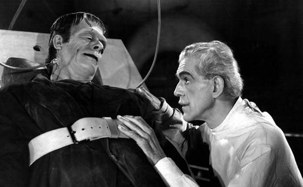 An image from 'Frankenstein'. 