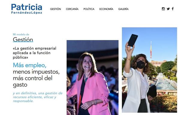 Patricia Fernandez's website.