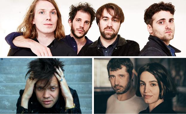 The Vaccines (top), Trentemoller (bottom left) and Maria Arnal i Marcel Bagès (right). 