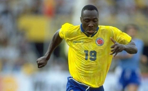 Freddy Rincón, with the Colombian national team 
