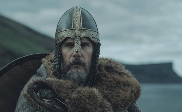 Ethan Hawke is King Aurvandil in 'The Northman'.