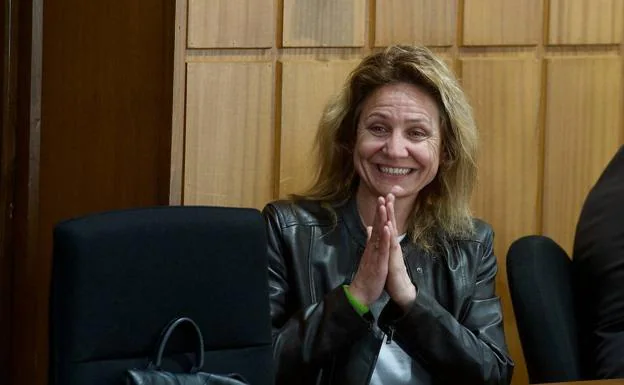 Cristina Elena T., moments after the verdict was known.