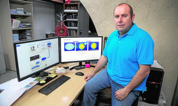 Francisco Cavas, director of the Bioengineering and Applied Computational Simulation Group of the UPCT. 